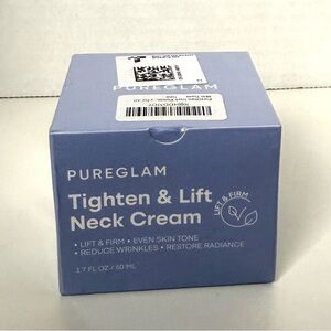PureGlam Tighten & Lift Neck Cream 1.7 FL OZ / 50 ML Brand New Factory Sealed